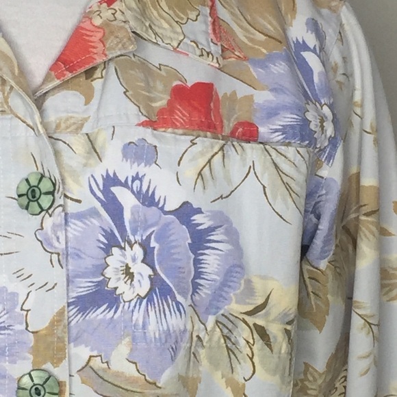 [Flashback] cotton jacket with cute flower buttons - Picture 6 of 8